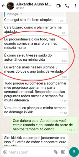 ✅ Começar a alcançar suas metas